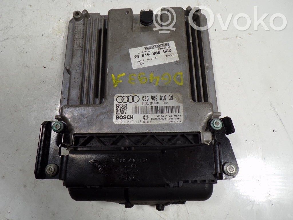 Audi A4 S4 B6 8E 8H Unitate/modul de control motor 