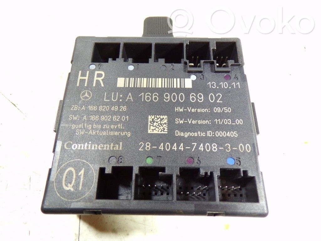 Mercedes-Benz ML W164 Modul confort 