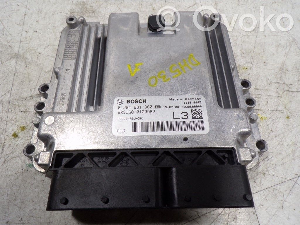 Honda Civic IX Engine control unit/module 