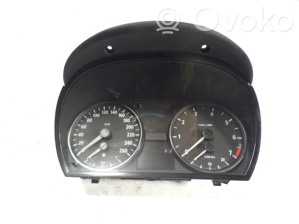 BMW 3 E46 Spidometrs (instrumentu panelī) 