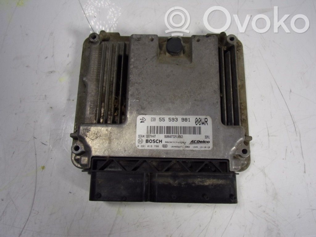 Unidad de control/módulo del motor   55579447,55593981,0281019798