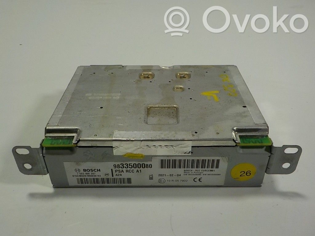 Unidad de control de sonido audio HiFi   9833500080,7503900287