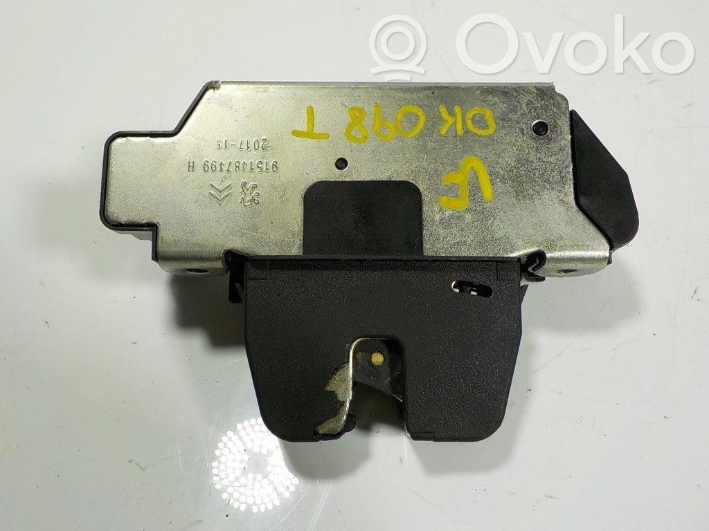 Tailgate lock latch   9677220380,9151487499H