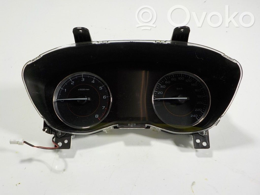 Subaru XV Vitezometru (grup de instrumente) 