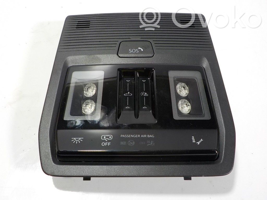 Audi Q4 Sportback e-tron Headlining lighting console trim 