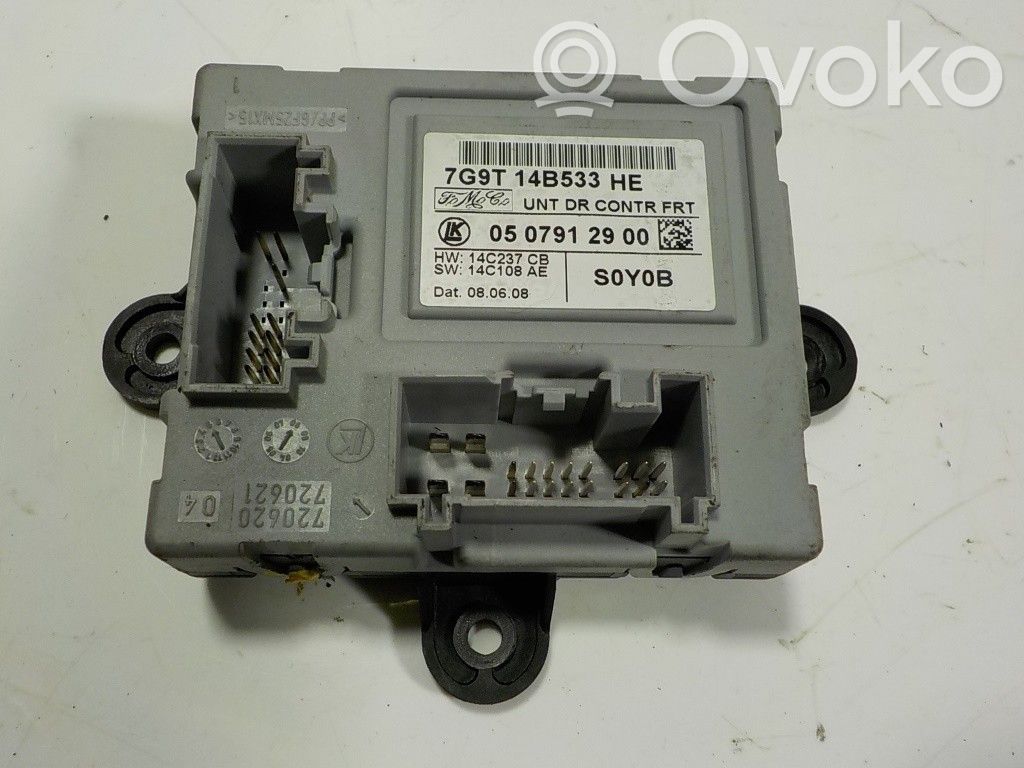 Otras unidades de control/módulos   7G9T14B533HE,0507912900