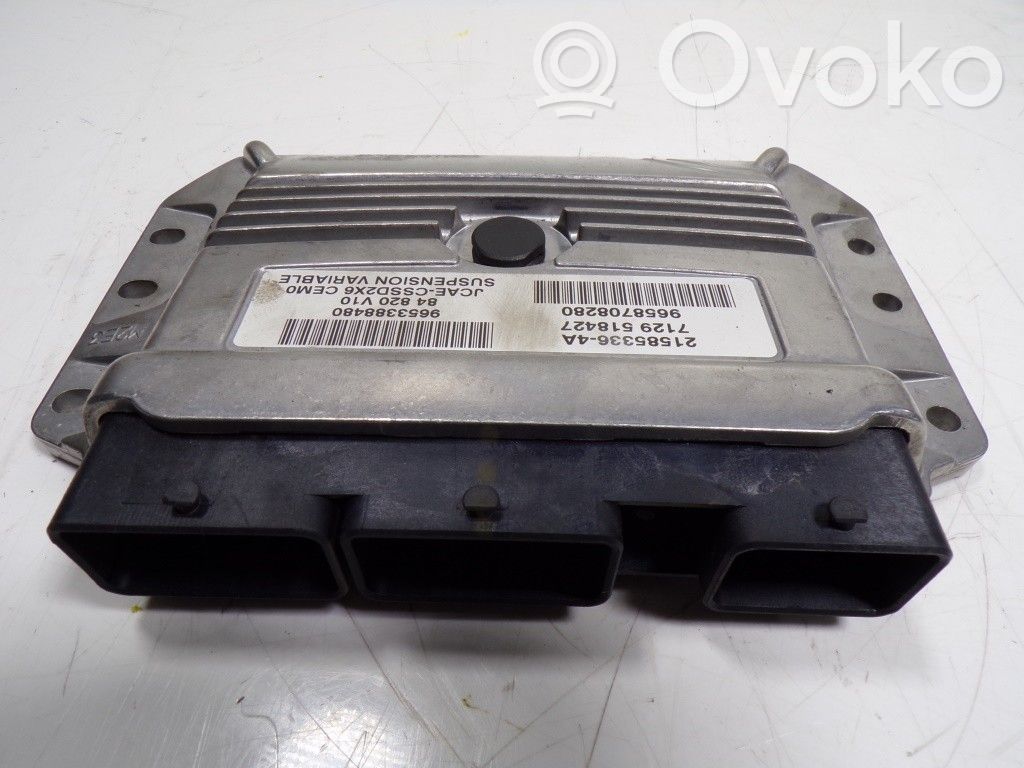 Citroen C6 Suspension control unit/module 