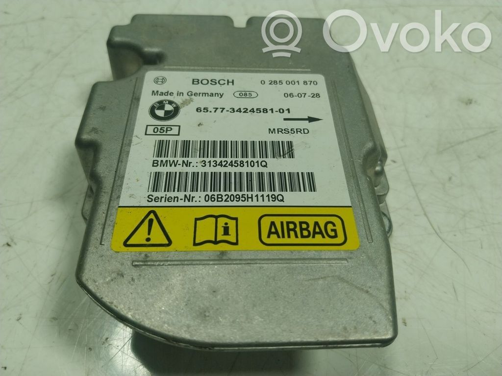 BMW X3 E83 Airbag control unit/module 