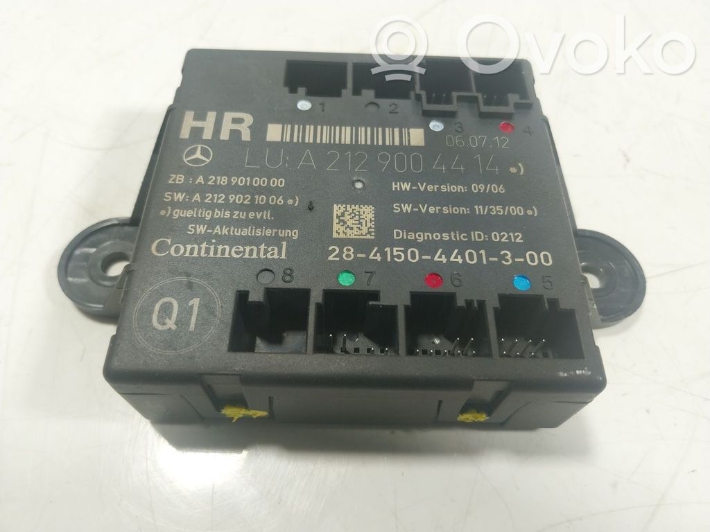 Mercedes-Benz E W211 Alte unități/module de control