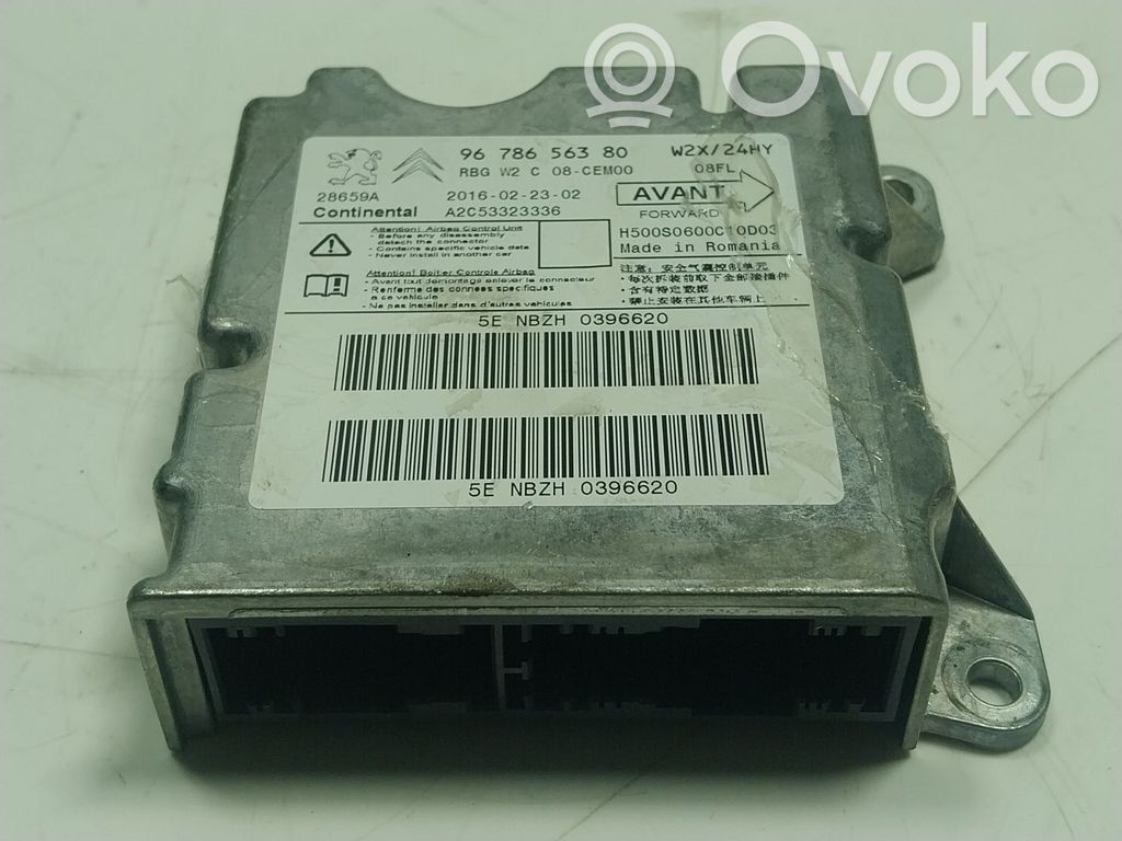 Peugeot 508 Module de contrôle airbag