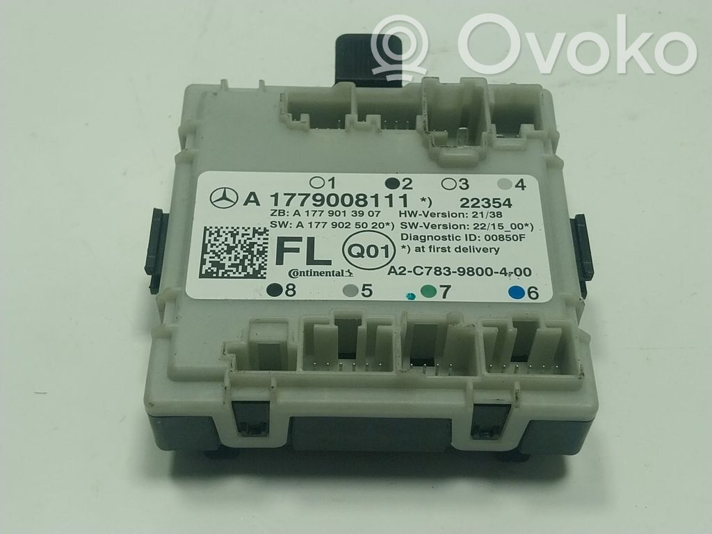 Mercedes-Benz A W177 Autres unités de commande / modules 