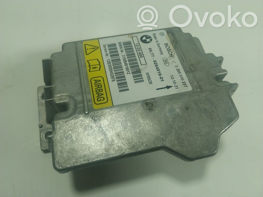 Airbag control unit/module   65779264916,6577926491601
