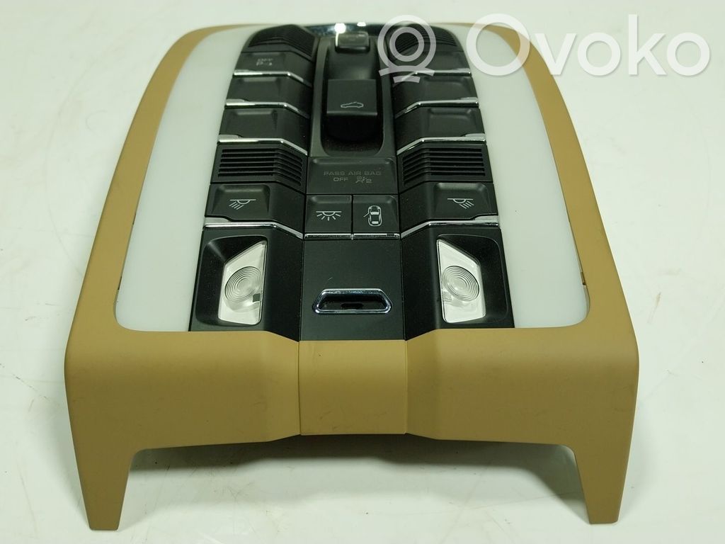 Porsche Cayenne (92A) Panel oświetlenia wnętrza kabiny 