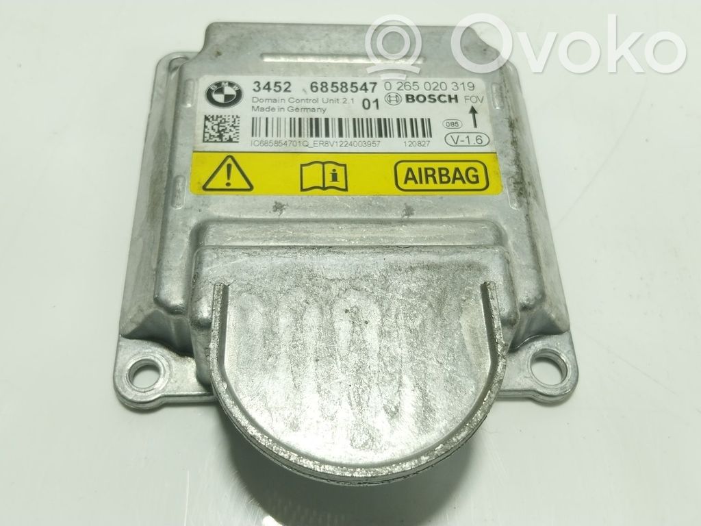 BMW X3 F25 Sterownik / Moduł Airbag 