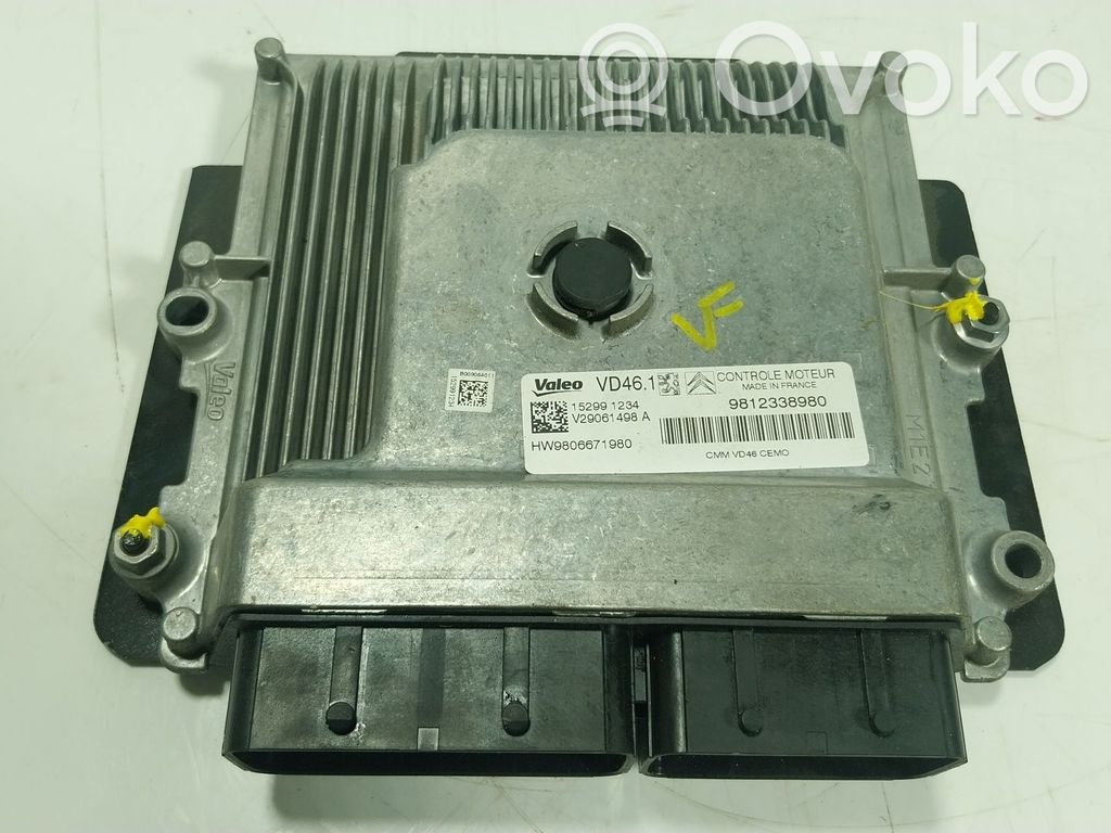 Citroen C4 Grand Picasso Engine control unit/module 