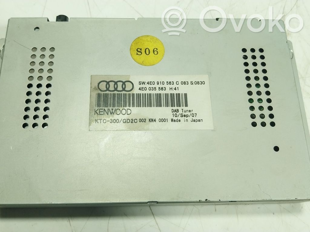 Other control units/modules   4E0910563C,4E0035563