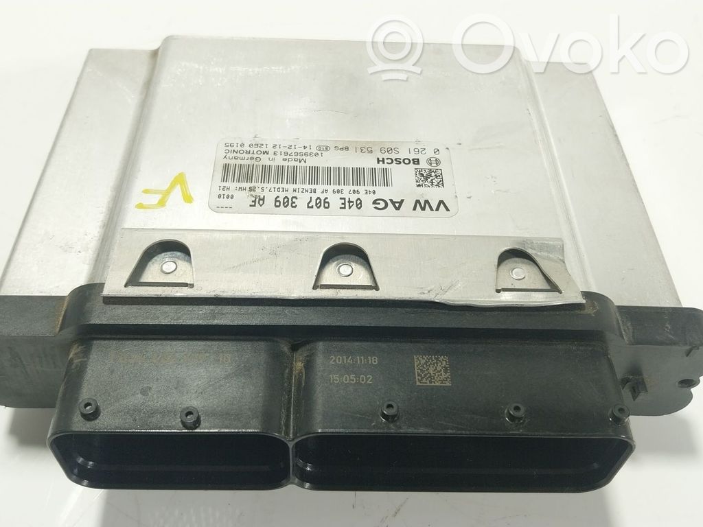 Engine control unit/module   04E906027CJ,04E907309AE