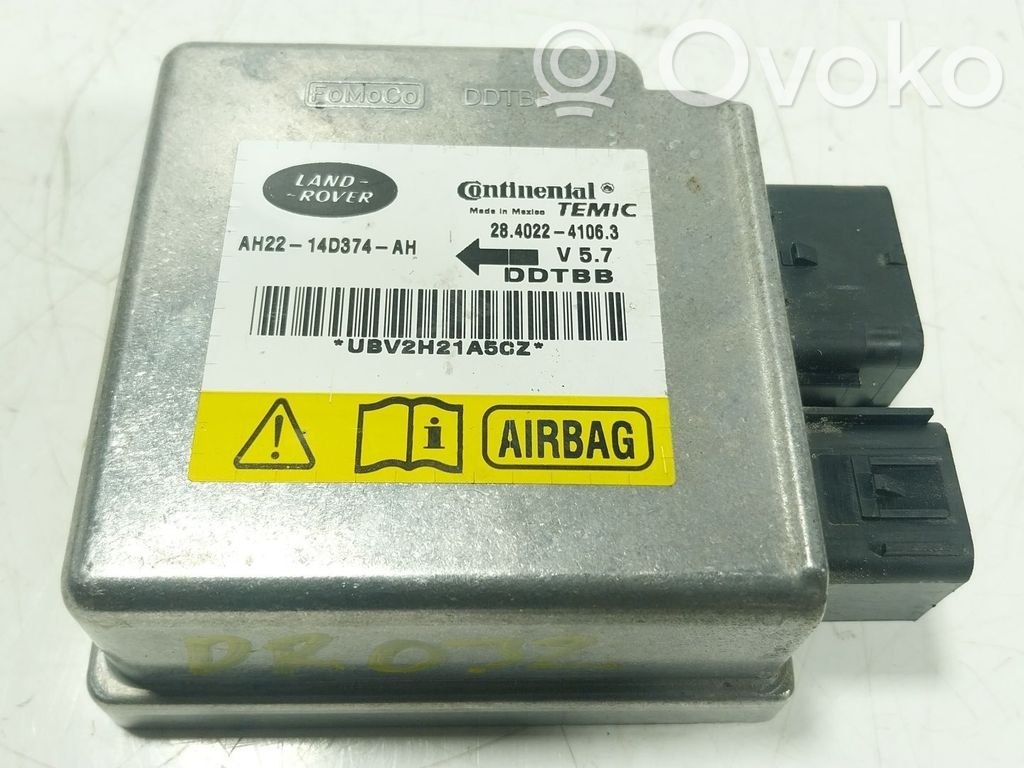 Land Rover Discovery Sport Centralina/modulo airbag