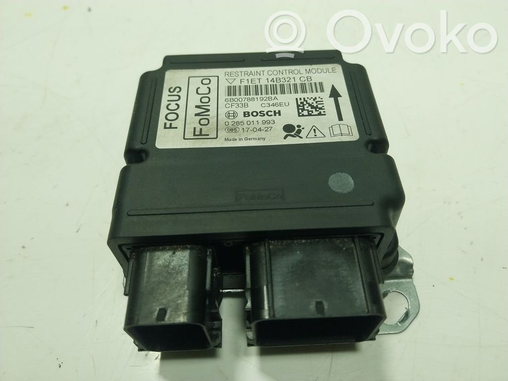 Airbag control unit/module   2178200,F1ET14B321CB
