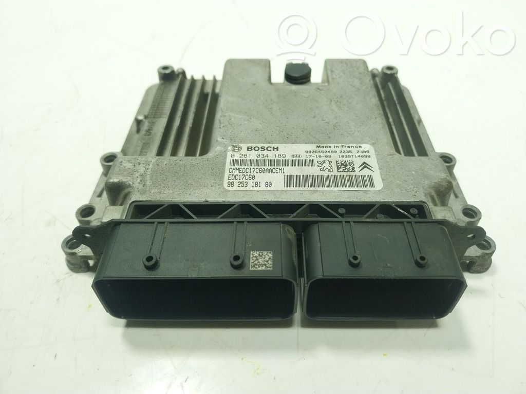 Engine control unit/module   1613708580,9825318180