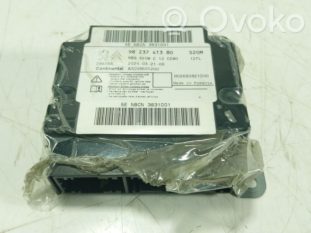 Citroen C3 Unitate/modul de comandă airbaguri 