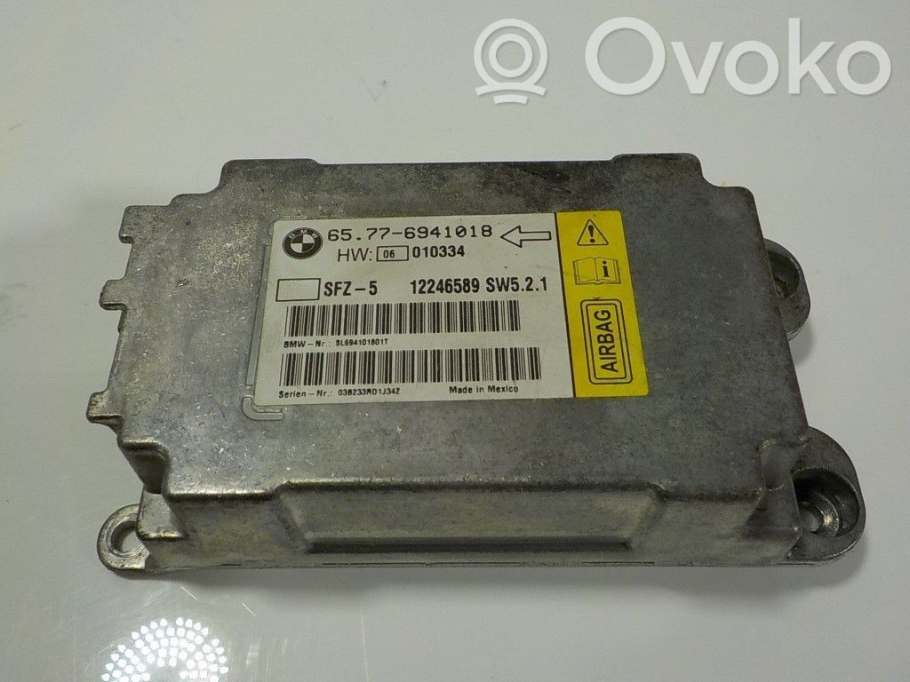 Unidad de control/módulo del Airbag   65776976464,65776941018