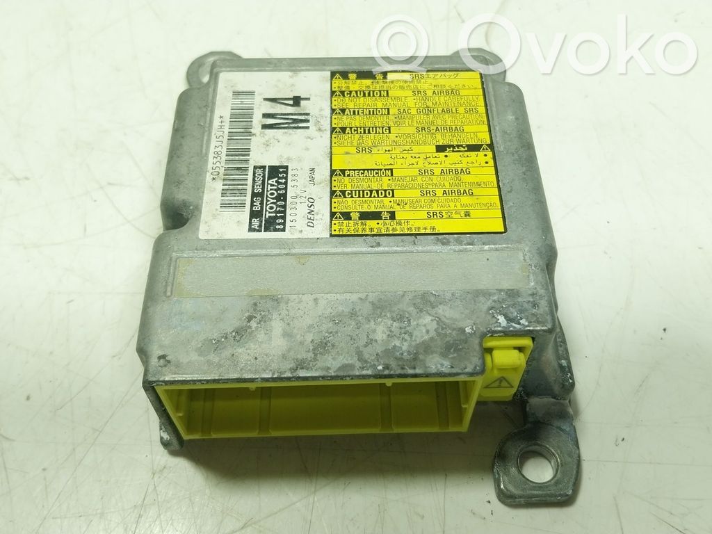 Toyota Land Cruiser (J200) Unitate/modul de comandă airbaguri 