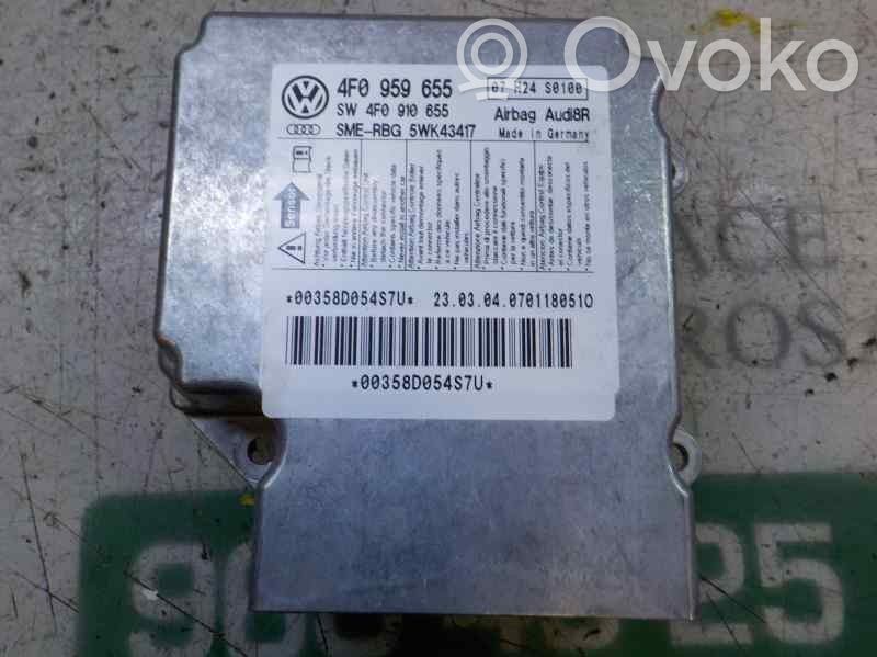 Audi A6 S6 C6 4F Centralina/modulo airbag 