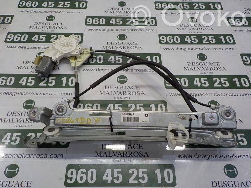 Regulador manual de la ventanilla delantera   68002896AA