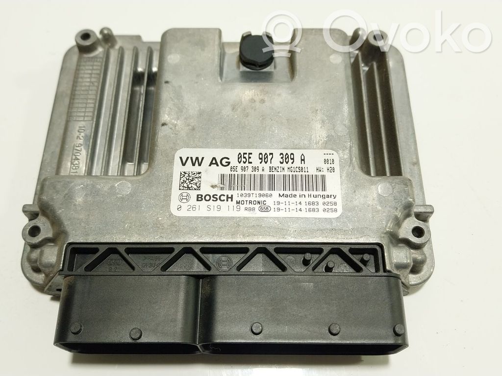 Unidad de control/módulo del motor   05E907309A