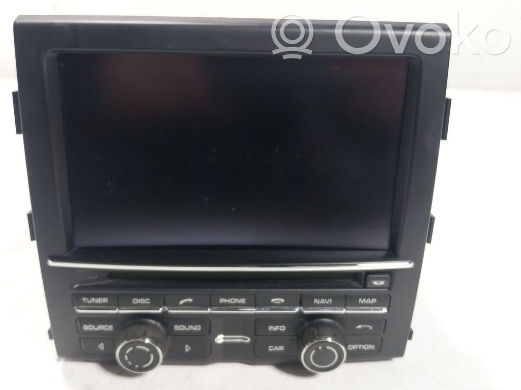 Porsche Cayenne (92A) Panel / Radioodtwarzacz CD/DVD/GPS 