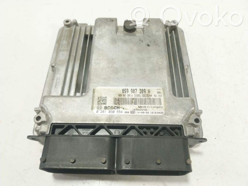 Unitate/modul de control motor   059907309A,059907309A