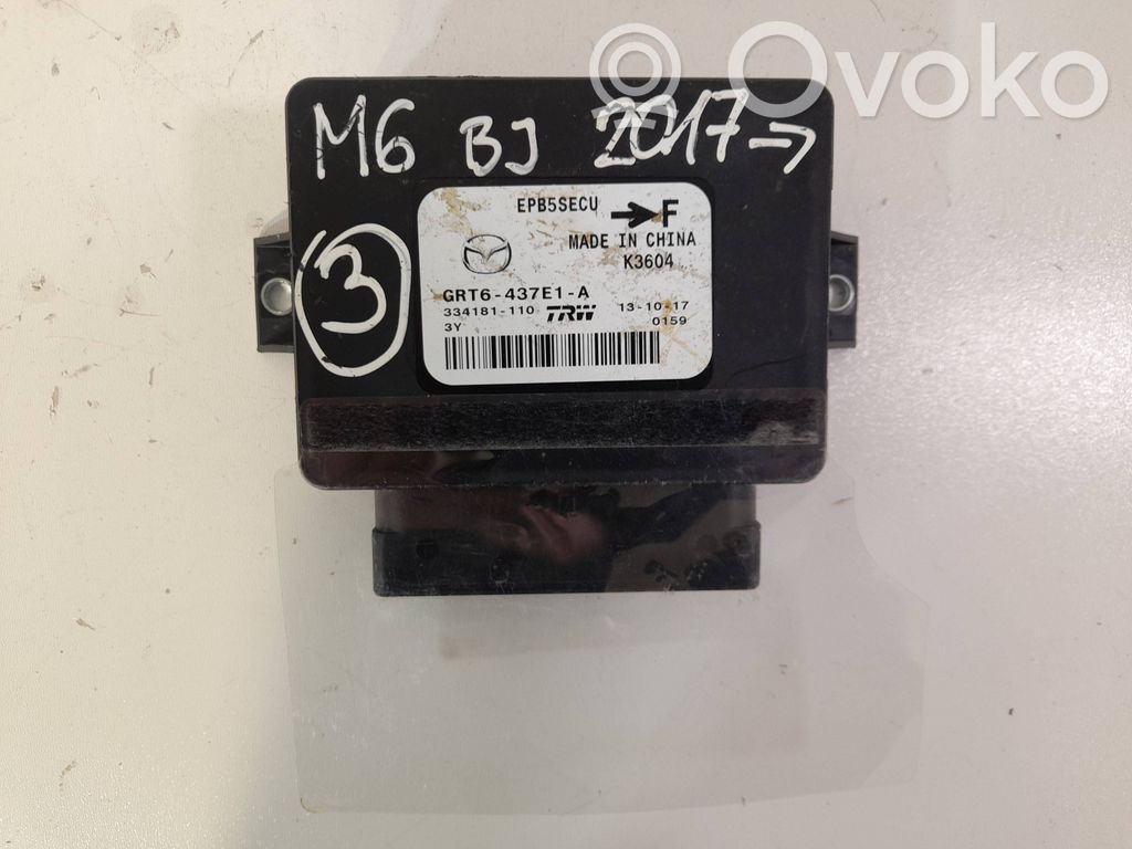 Mazda 6 Other control units/modules 