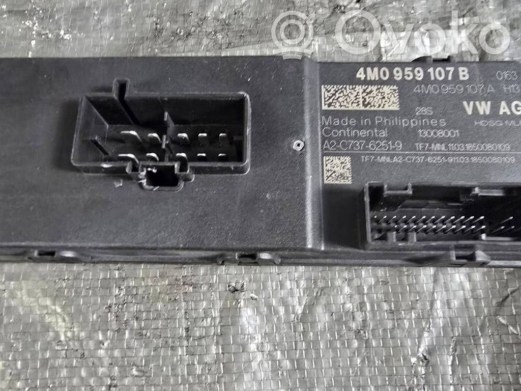 Tailgate/trunk control unit/module   4M0959107B,4M0959107A,A2C73762519