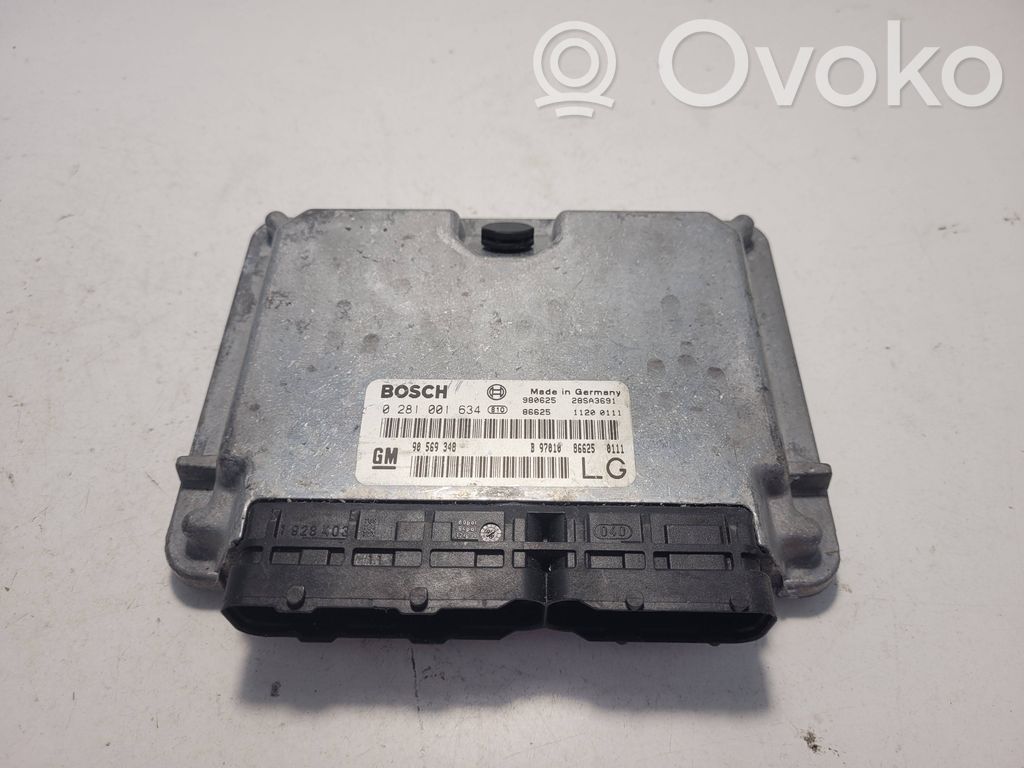 Engine control unit/module   90569348,28SA3691,0281001634