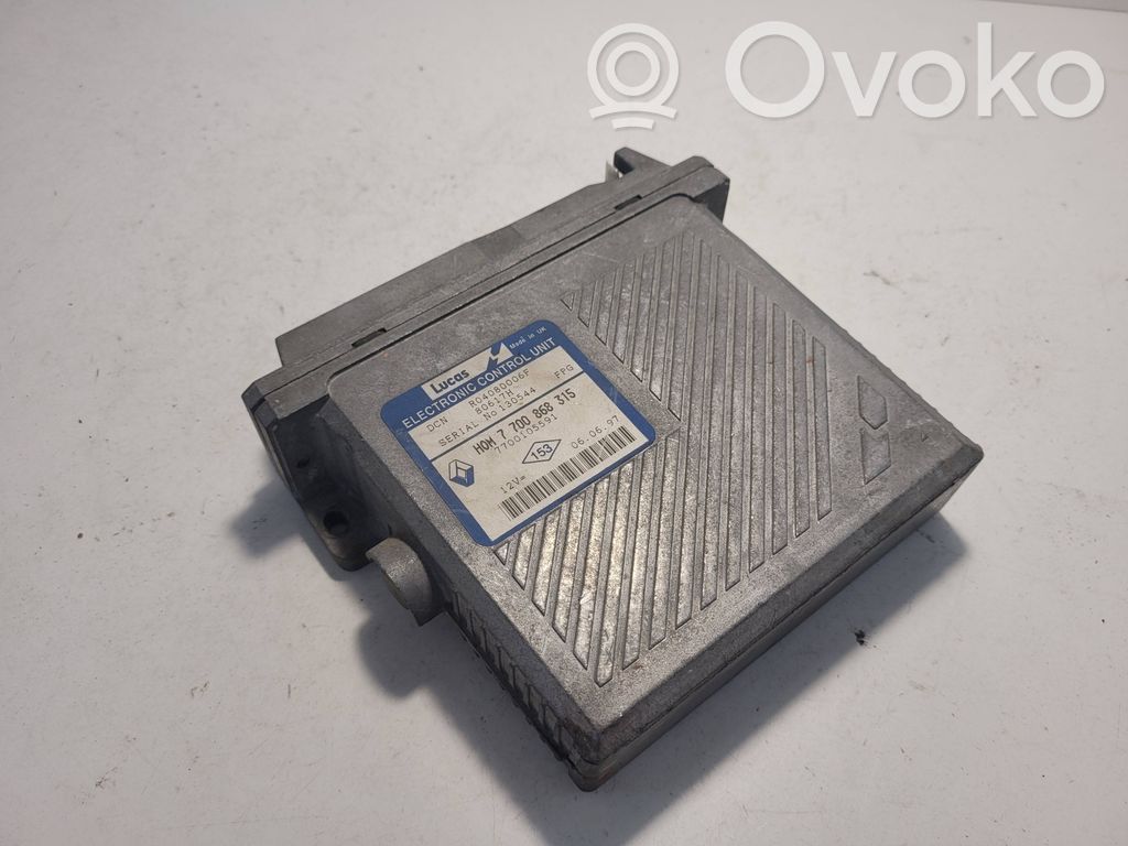Renault Scenic I Engine control unit/module 