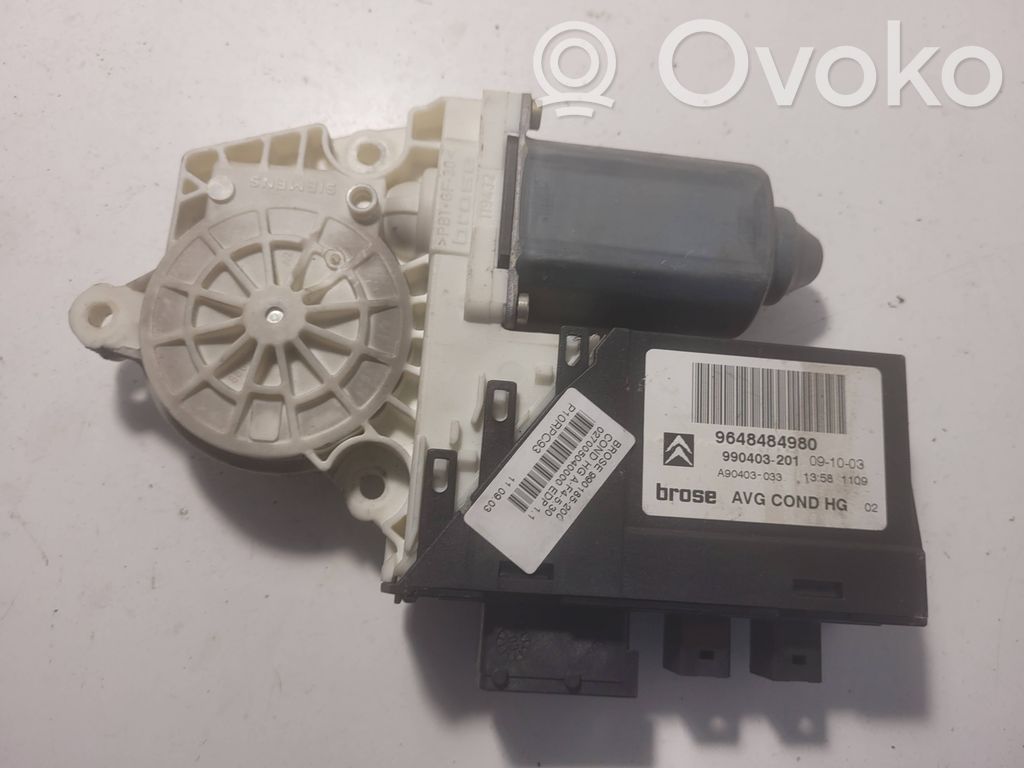 Citroen C5 Front door window regulator motor 