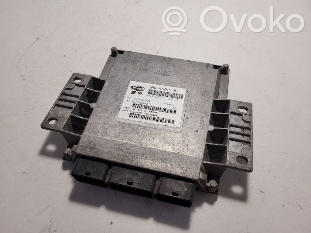 Engine control unit/module   9645989480,9646570080,16629034,IAW48P27G