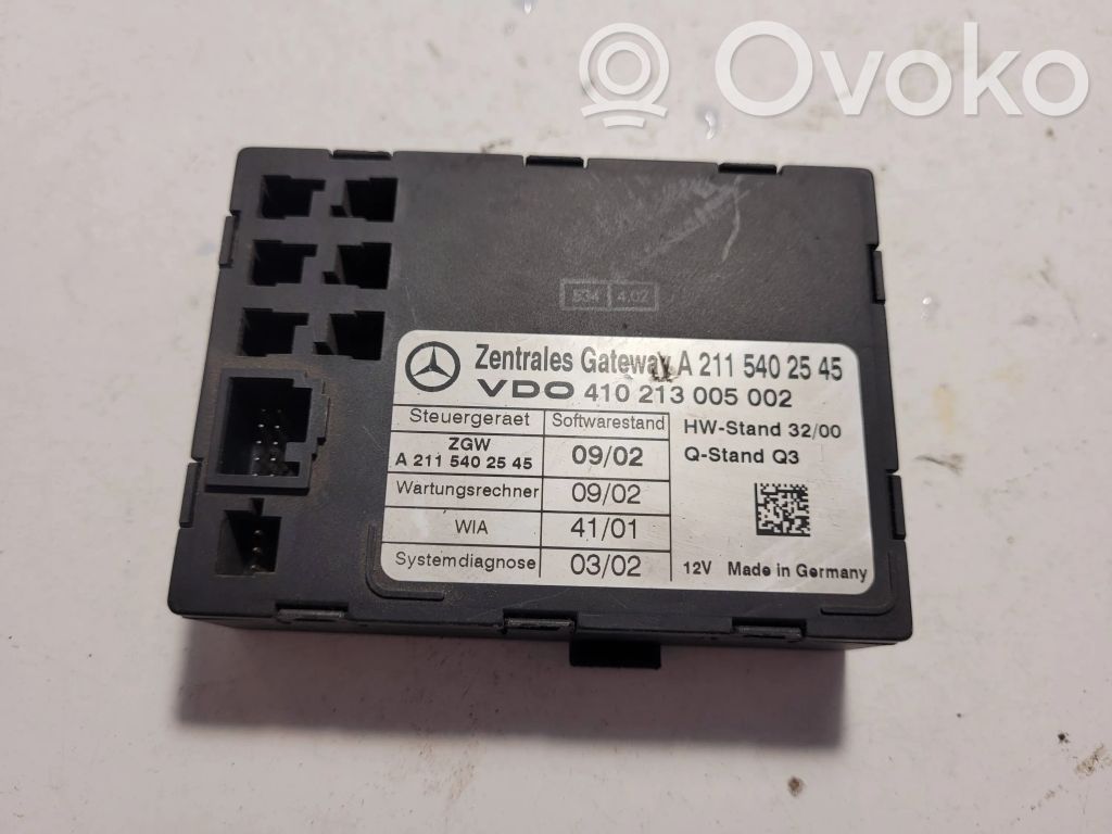 Mercedes-Benz E W211 Other control units/modules 