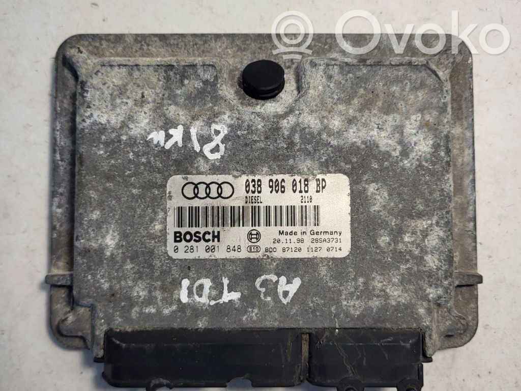 Audi A3 S3 8L Engine control unit/module 