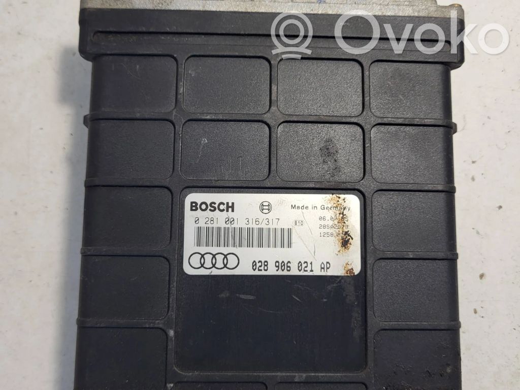 Audi 80 90 S2 B4 Engine control unit/module 