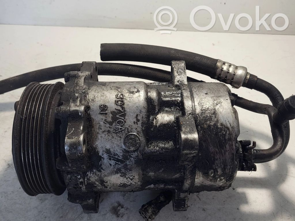 Peugeot 407 Air conditioning (A/C) compressor (pump) 