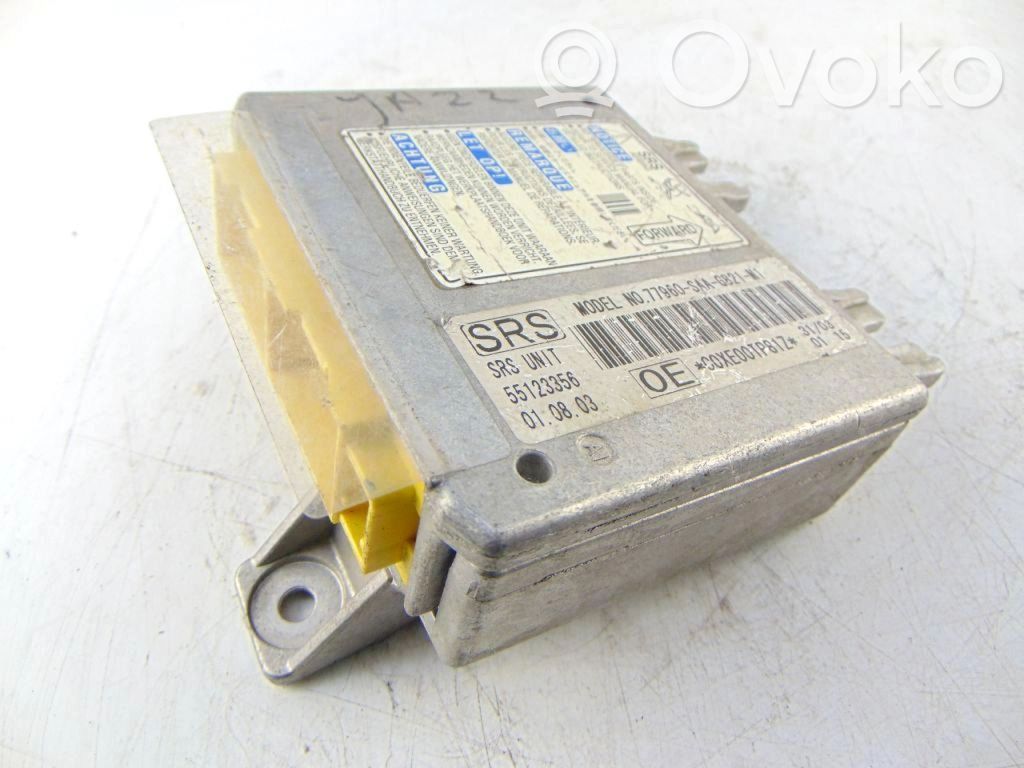 Honda Jazz Unidad de control/módulo del Airbag 