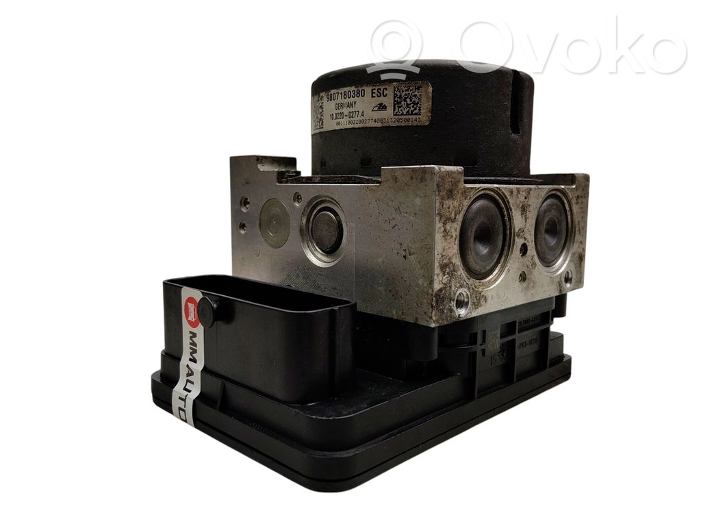 Unidad de control/módulo del ABS   9807180380