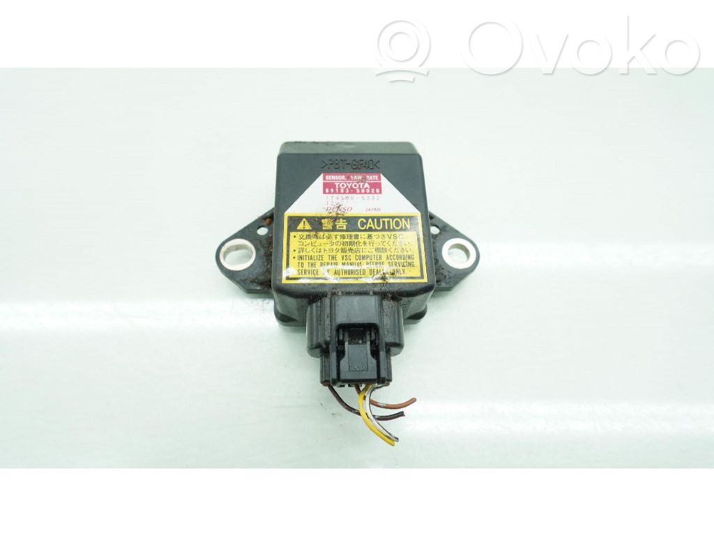 Lexus LS 430 ESP acceleration yaw rate sensor 