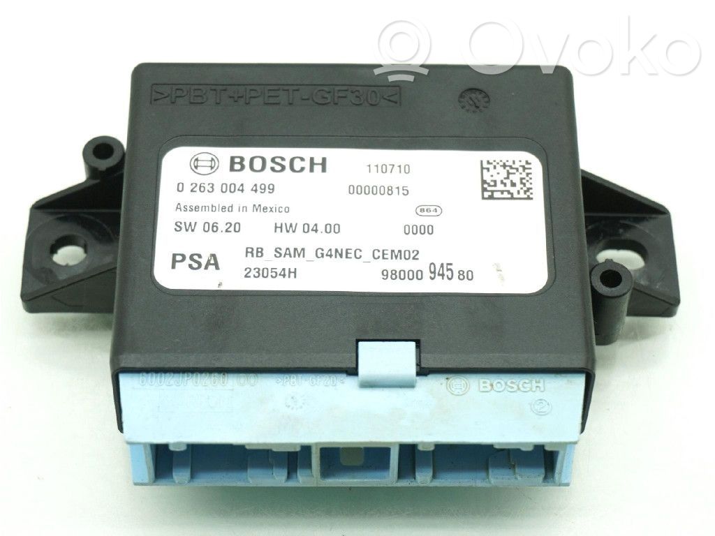 Citroen C4 II Other control units/modules 