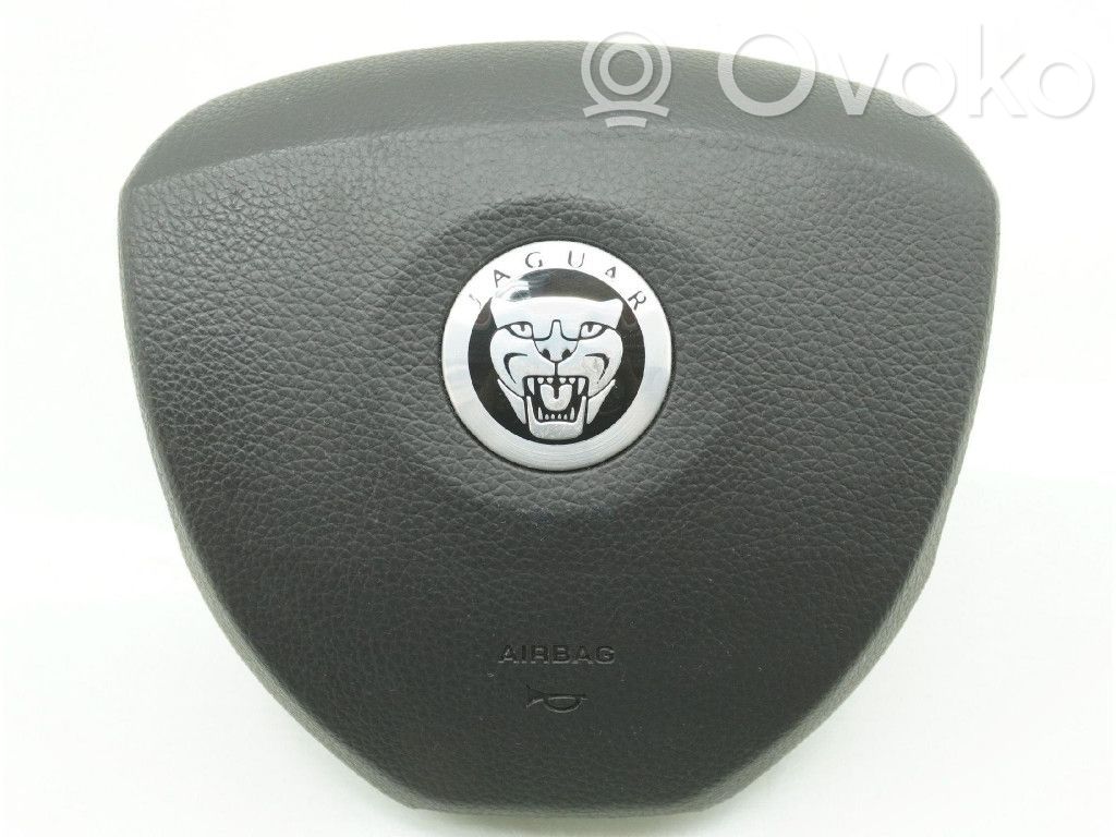 Jaguar XF X250 Poduszka powietrzna Airbag kierownicy 