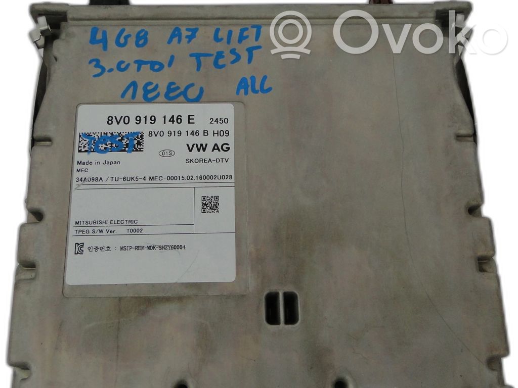 Audi A7 S7 4G Kiti valdymo blokai/ moduliai 