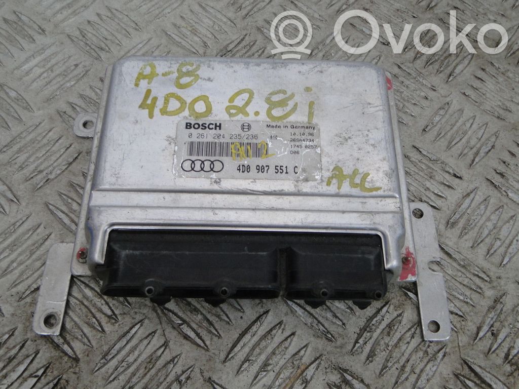 Audi A8 S8 D2 4D Other control units/modules 