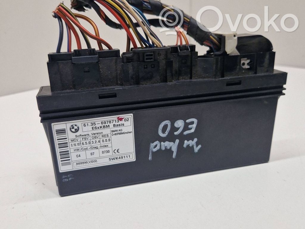 BMW 5 E60 E61 Komforta modulis 